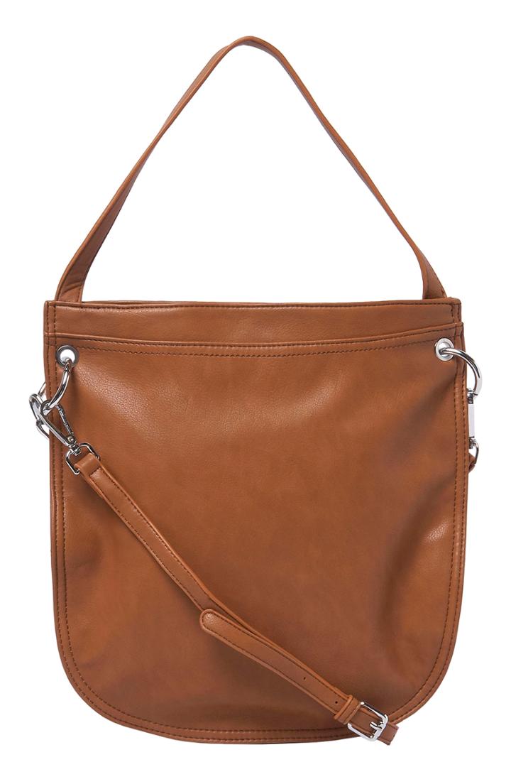 Urban Originals Empress Vegan Leather Crossbody Bag - Brown