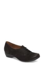 Women's Dansko Fallon Derby .5-6us / 36eu M - Black