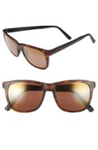 Men's Maui Jim Tail Slide 53mm Polarized Sunglasses - Tortoise With Black