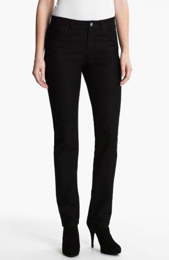 Women's Lafayette 148 New York Curvy Fit Jeans - Black