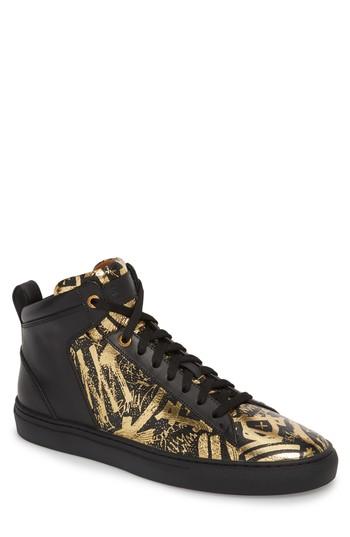 Men's Bally Hedo High Top Sneaker D - Black