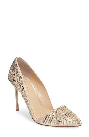 Women's Imagine By Vince Camuto Ova D'orsay Pump .5 M - Metallic