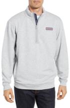 Men's Vineyard Vines Sailstitch Regular Fit Quarter Zip Pullover - Grey
