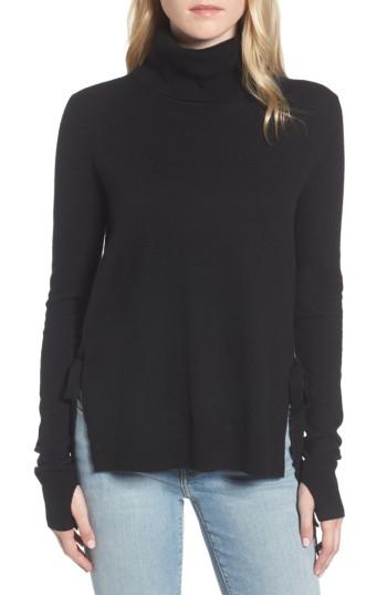 Women's Pam & Gela Distressed Turtleneck Sweater