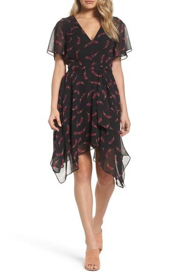 Women's Sam Edelman Handkerchief Hem Dress - Black