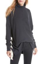 Women's Foxcroft Dion Diamond Pattern Sweater - Purple