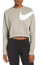Women's Nike Dry Versa Training Crop Top - Grey
