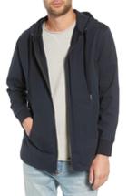 Men's Treasure & Bond Jersey Zip Hoodie - Black