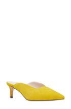 Women's Nine West Famille Mule .5 M - Yellow