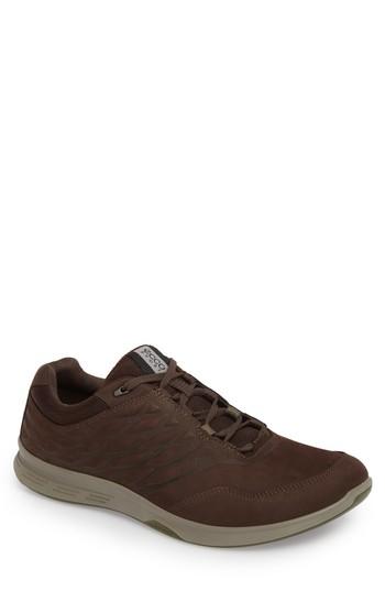 Men's Ecco 'exceed' Leather Sneaker -8.5us / 42eu - Brown