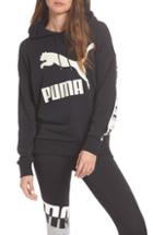 Women's Puma Revolt Graphic Hoodie - Black