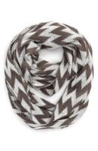 Women's Accessory Collective Chevron Knit Infinity Scarf
