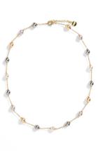 Women's Majorica 8mm Pearl Station Necklace