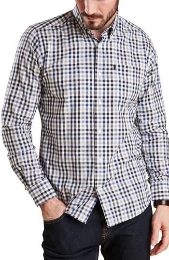 Men's Barbour Bibury Tailored Fit Check Sport Shirt