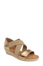 Women's Comfortiva Brye Espadrille Sandal M - Metallic