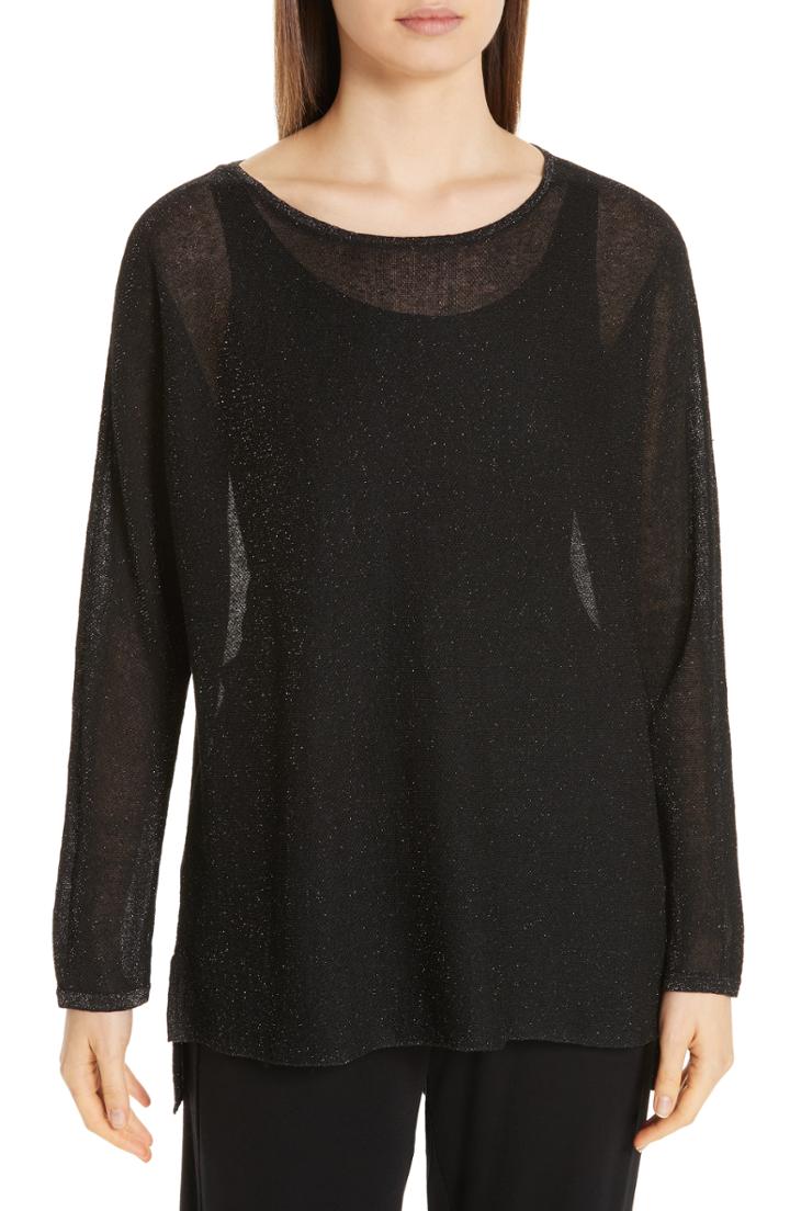Women's Ulla Johnson Delma Fringe Sleeve Sweater, Size - Ivory
