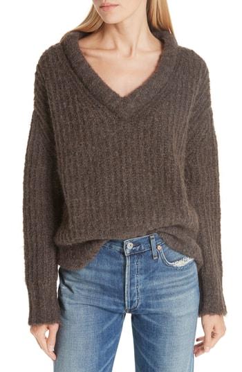 Women's Sea Fabiana Boxy Sweater - Brown