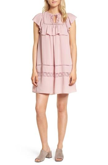 Women's Rebecca Minkoff Sorbonne Babydoll Dress - Pink