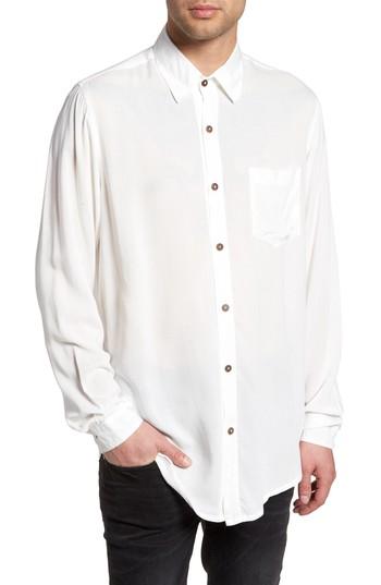 Men's The People Vs. Stevie Woven Shirt - White