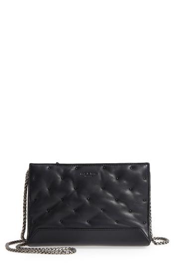 Rag & Bone Mini Compass Studded Leather Crossbody Bag - Black