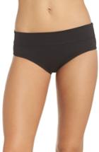 Women's Nike Full Bikini Bottoms - Black