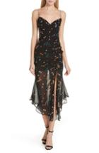 Women's Nicholas Vintage Daisy Drawstring Dress - Black