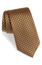 Men's Nordstrom Men's Shop Neat Silk Tie, Size - Metallic