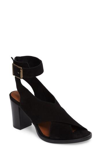 Women's Bella Vita Lil Ankle Wrap Sandal .5 N - Black