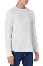Men's Topman Waffle Knit Long Sleeve T-shirt