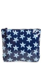 Ki-ele Seastar Love Print Pouch - Blue