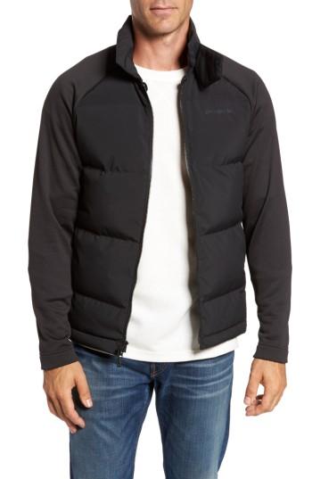 Men's Patagonia Ukiah Hybrid Recycled Down Jacket - Black