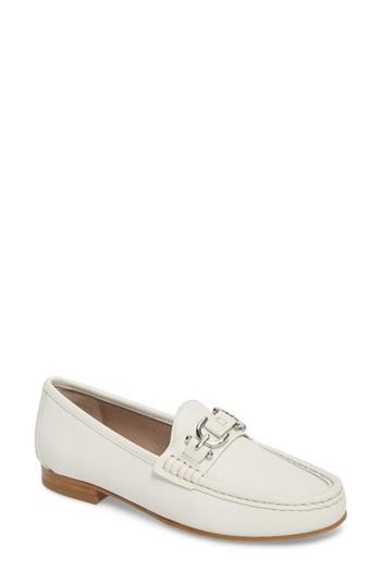 Women's Donald J Pliner Suzy Loafer M - White