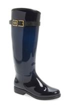 Women's Dav 'bristol' Weatherproof Knee High Rain Boot M - Blue