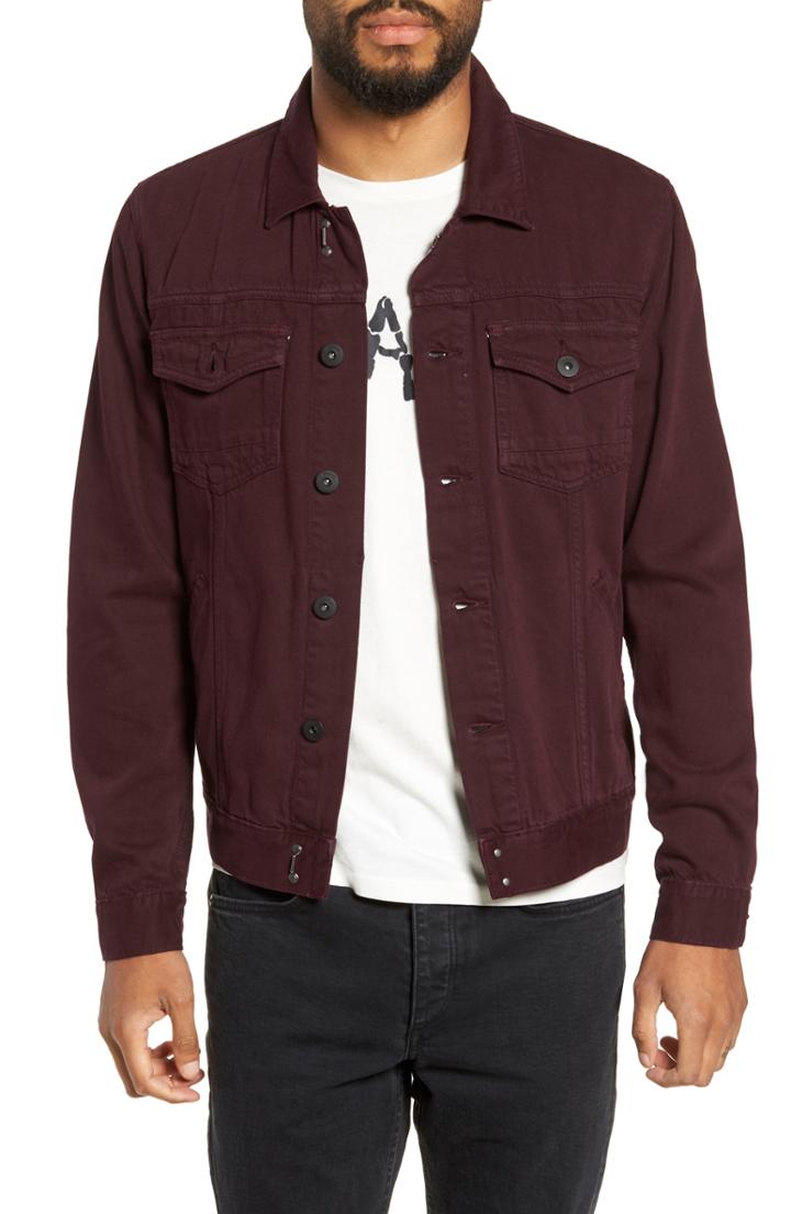 Men's Paige Scout Denim Jacket - Purple