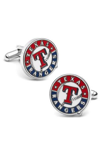 Men's Cufflinks, Inc. 'texas Rangers' Cuff Links