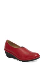 Women's Fly London Peso Wedge .5-8us / 38eu - Red