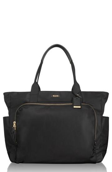 Tumi 'mansion' Shoulder Tote/baby Bag - Black