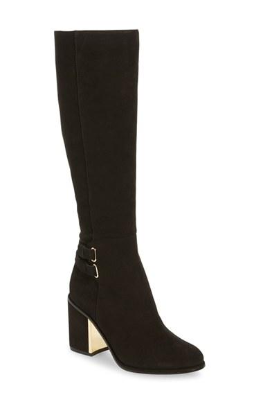 Women's Calvin Klein Camie Water Resistant Knee High Boot M - Black