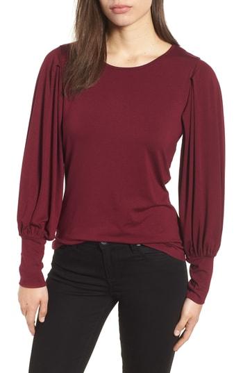 Women's Vince Camuto Bubble Drama Sleeve Tee