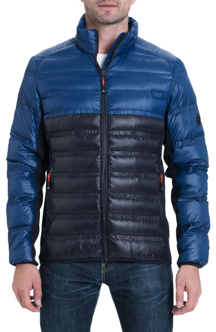 Men's Michael Kors Hartwick Down Insulated Jacket - Blue