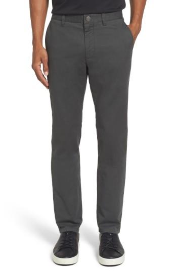 Men's Bonobos Tailored Fit Washed Stretch Cotton Chinos X 34 - Green
