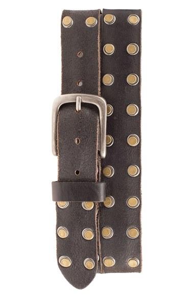 Men's Bill Adler 1981 'outlaw' Leather Belt - Black
