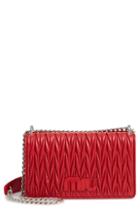 Miu Miu Matelasse Flap Shoulder/crossbody Bag -