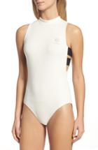 Women's Reebok Dynamic Classic Bodysuit - White