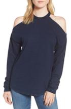 Women's Ag Gizi Cold Shoulder Sweatshirt - Blue