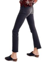 Women's Madewell Cali Demi Bootcut Crop Jeans - Blue
