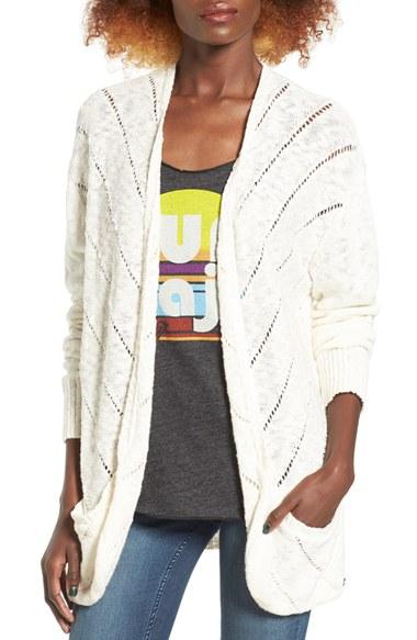 Women's Roxy Waiting On You Ladder Stitch Cardigan