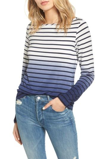 Women's Amour Vert Rose Stripe Tee - Blue