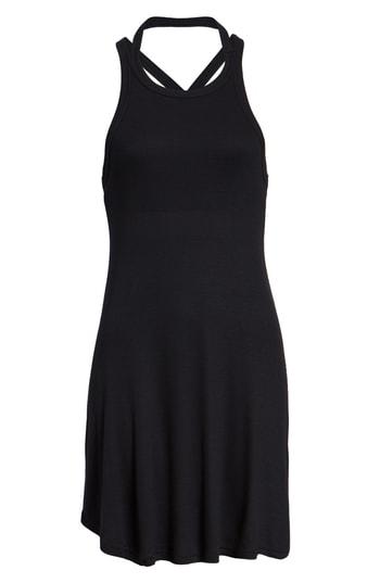 Women's Rvca Linked Racerback Tank Dress - Black