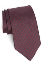 Men's Strong Suit Jacquard Silk Tie, Size - Red